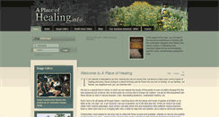 Desktop Screenshot of aplaceofhealing.info